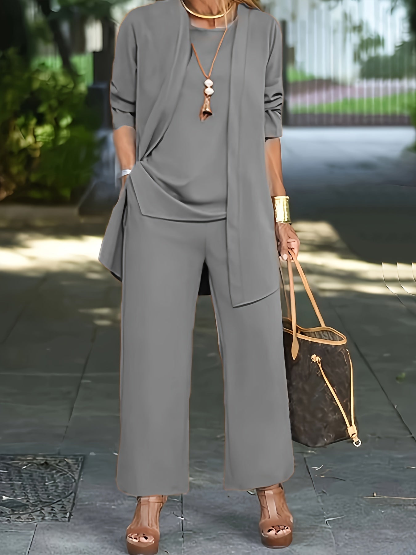 Victoria™ | 3 Peças Conjunto de Moda para Mulheres
