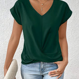 Ziva | Camiseta Casual com Decote em V