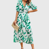Merlin™ | Vestido Midi Floral Lisonjeiro