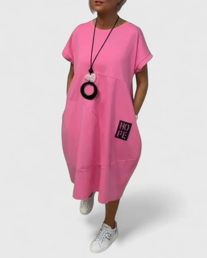 Thalyssiah | Vestido Midi Confortável