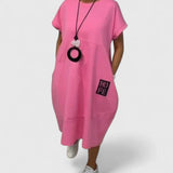 Thalyssiah | Vestido Midi Confortável