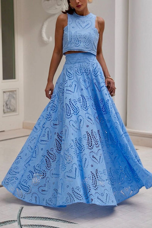 Conjunto de Saia Maxi Swing