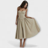 Rosalie - Vestido de Corset Sem Mangas