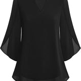 Annelyn | Blusa Luxuosa em Camadas
