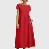 Giselle™ - Vestido Casual com Bolsos