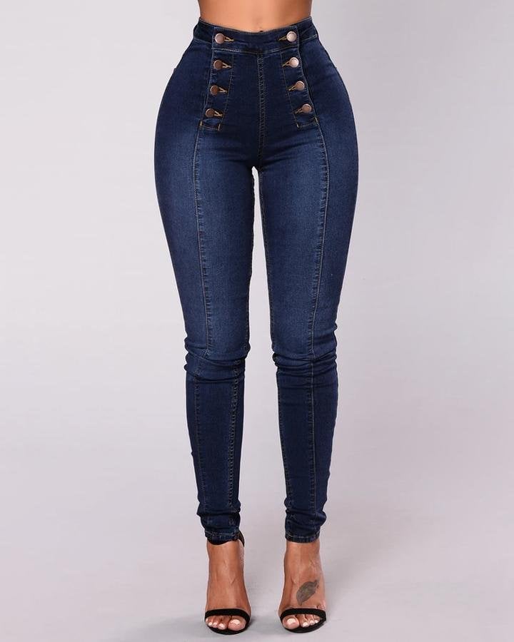 Marion™ - Jeans skinny de cintura alta elegante