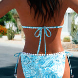 Lone - Bikini Halterneck com Renda Vivid
