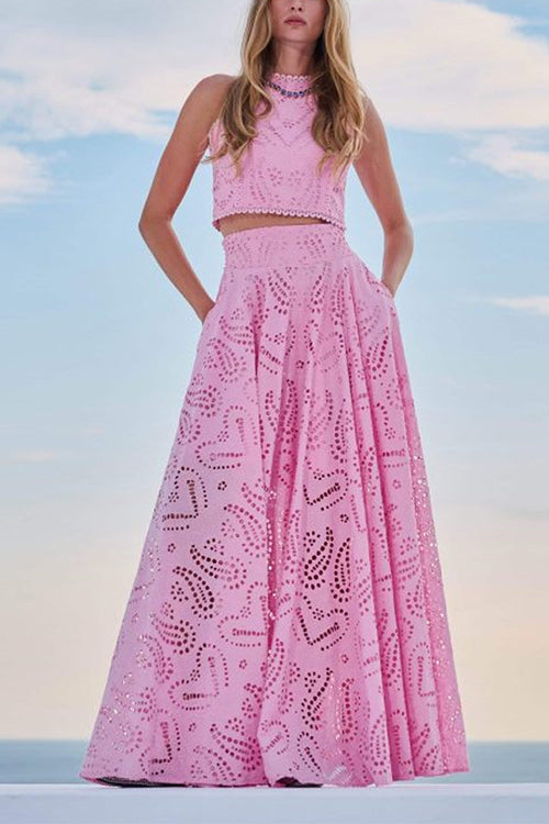 Conjunto de Saia Maxi Swing