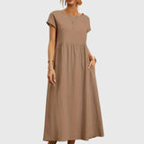 Giselle™ - Vestido Casual com Bolsos