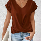 Ziva | Camiseta Casual com Decote em V