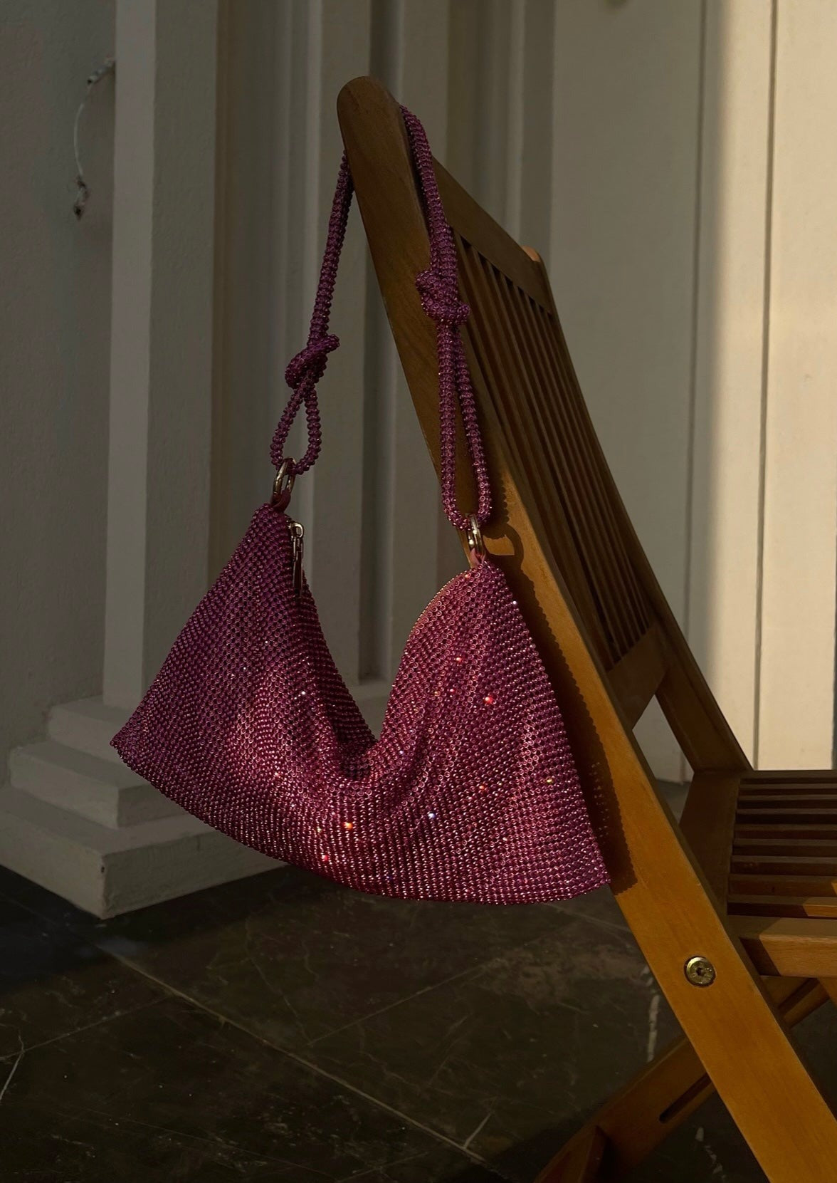 Dionne| Elegante Bolsa de Ombro em Rosa