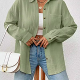 Camisa oversized Sofia leve e versátil
