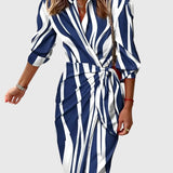 Everly™ | Vestido Envelope Elegante com Estampa