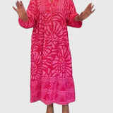 Mckinley™ | Vestido Maxi com Estampa Elegante
