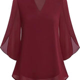 Annelyn | Blusa Luxuosa em Camadas