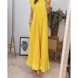 Leonor -  Vestido Maxi Elegante e Confortável