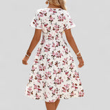 Gretalise | Vestido Midi Confortável de Verão