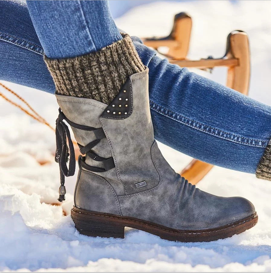 Sierra| Botas de inverno com cadarço