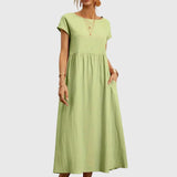 Giselle™ - Vestido Casual com Bolsos