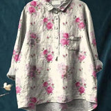 Viola - blusa floral leve