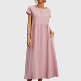 Giselle™ - Vestido Casual com Bolsos