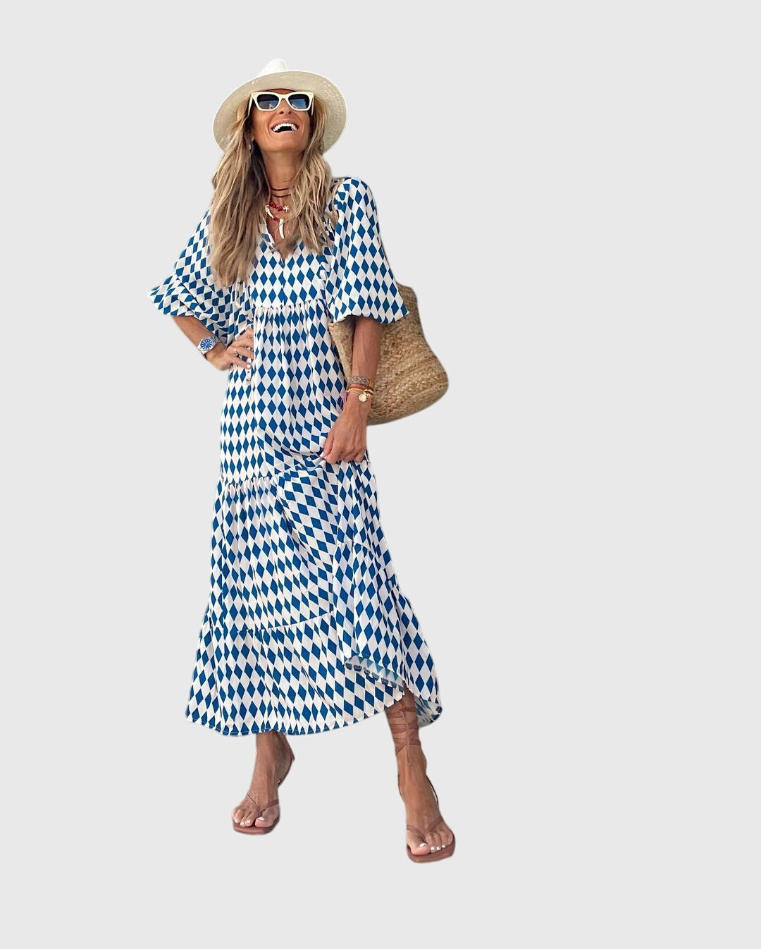Sarah™ - Vestido Maxi Boho