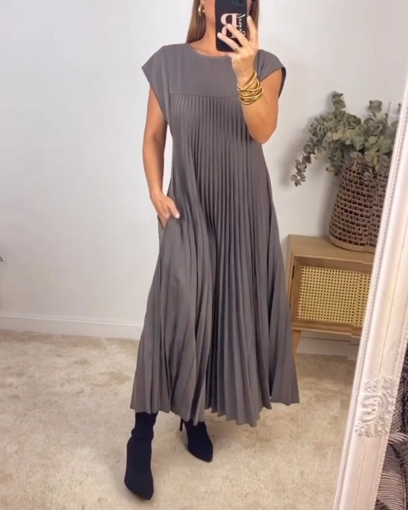 Leonor -  Vestido Maxi Elegante e Confortável