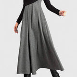Janet | Vestido Maxi Elegante de Manga Longa