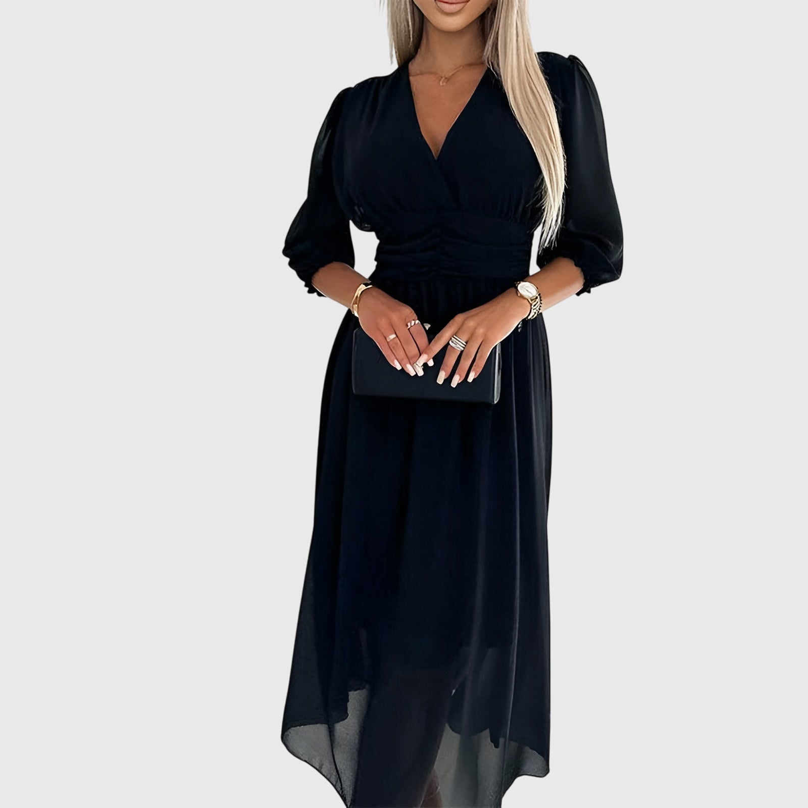 Chloe™ | Vestido Leve de Chiffon Sedoso