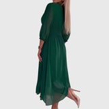 Chloe™ | Vestido Leve de Chiffon Sedoso