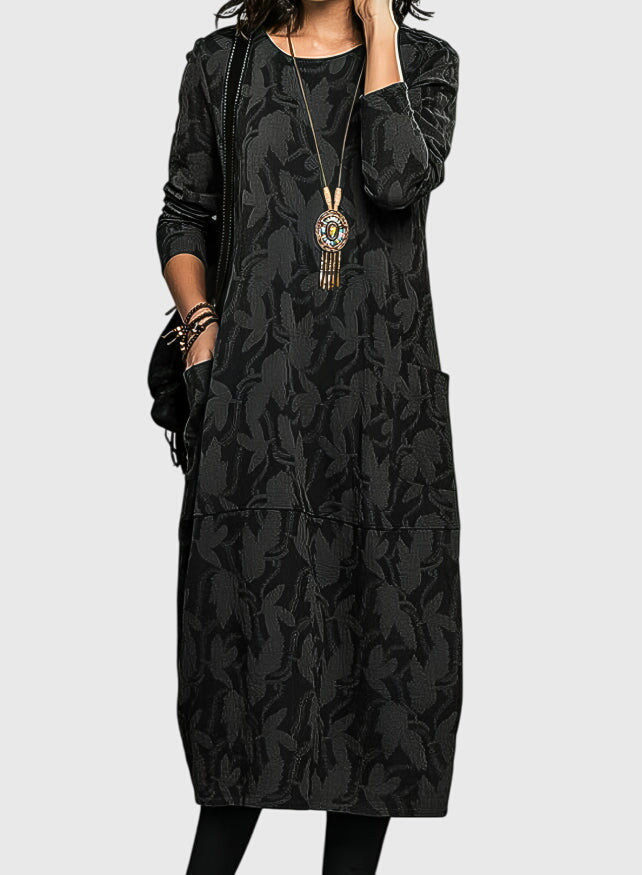 Victoria | Vestido Casual de Decote Redondo