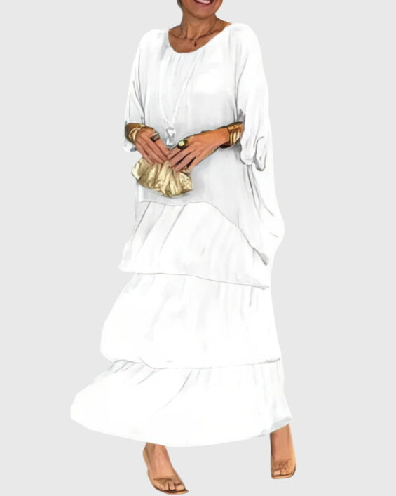 Susan™ | Vestido Longo e Fluido Elegante