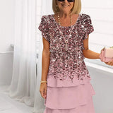 Loretta | Pareça mais magra com o Vestido plissado Floral