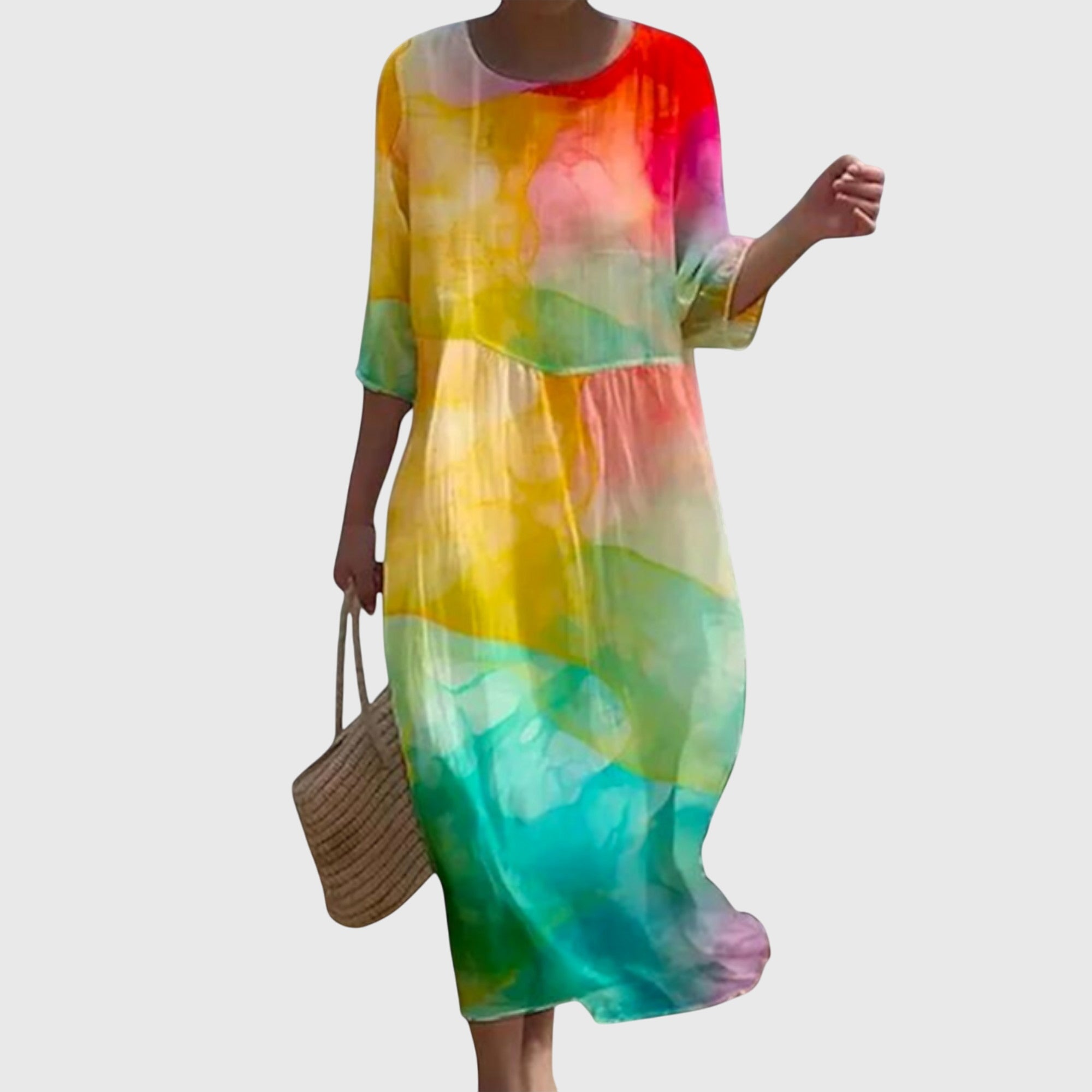 Hayley™ | Vestido Maxi Floral Estiloso