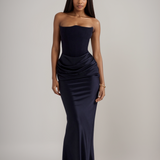 Madalena - Vestido de cetim