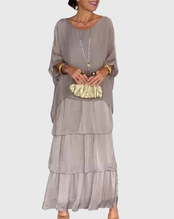 Susan™ | Vestido Longo e Fluido Elegante