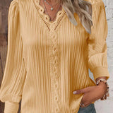 Emma | Blusa com Detalhes de Renda