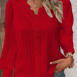 Emma | Blusa com Detalhes de Renda