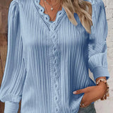 Emma | Blusa com Detalhes de Renda