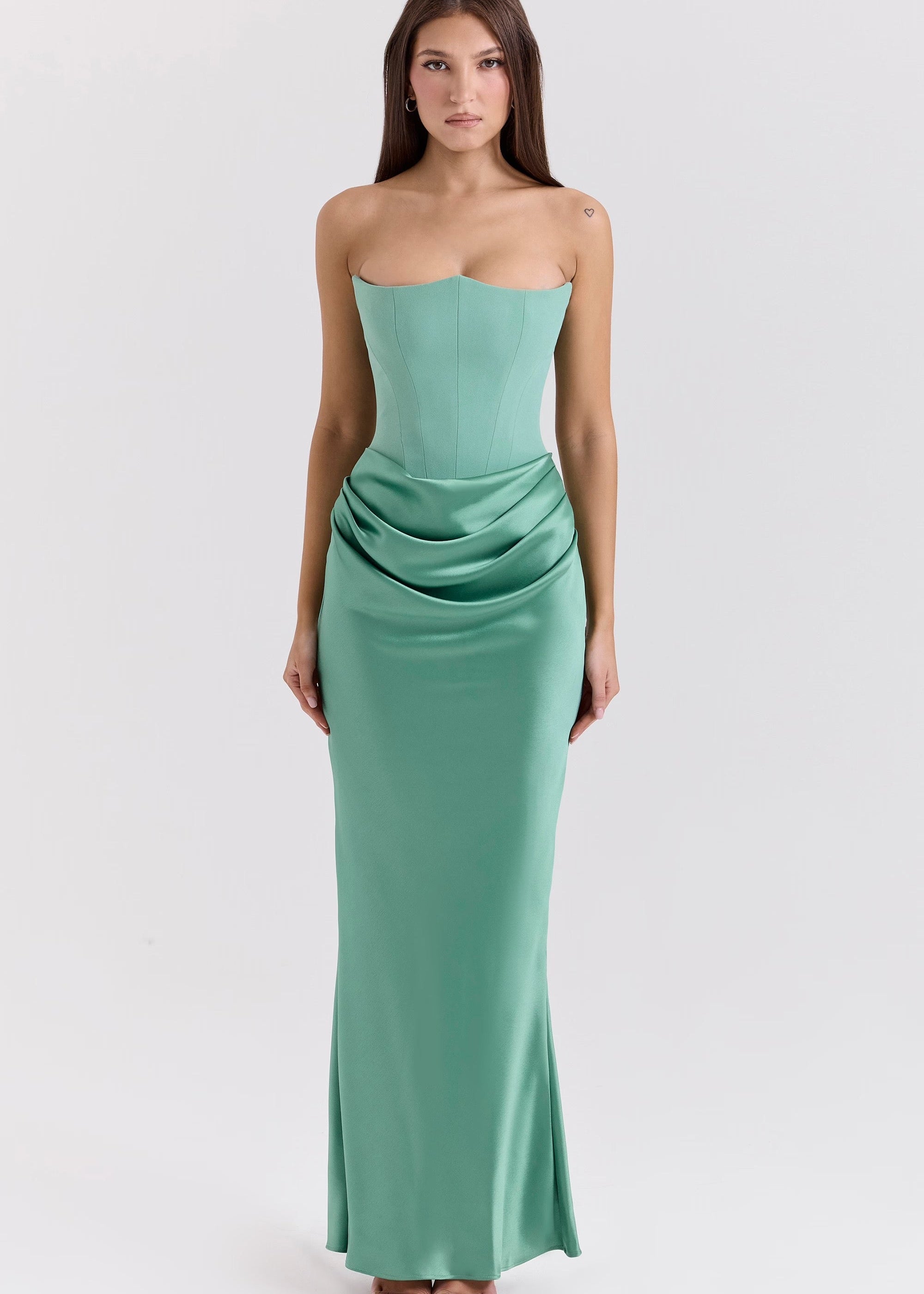 Madalena - Vestido de cetim