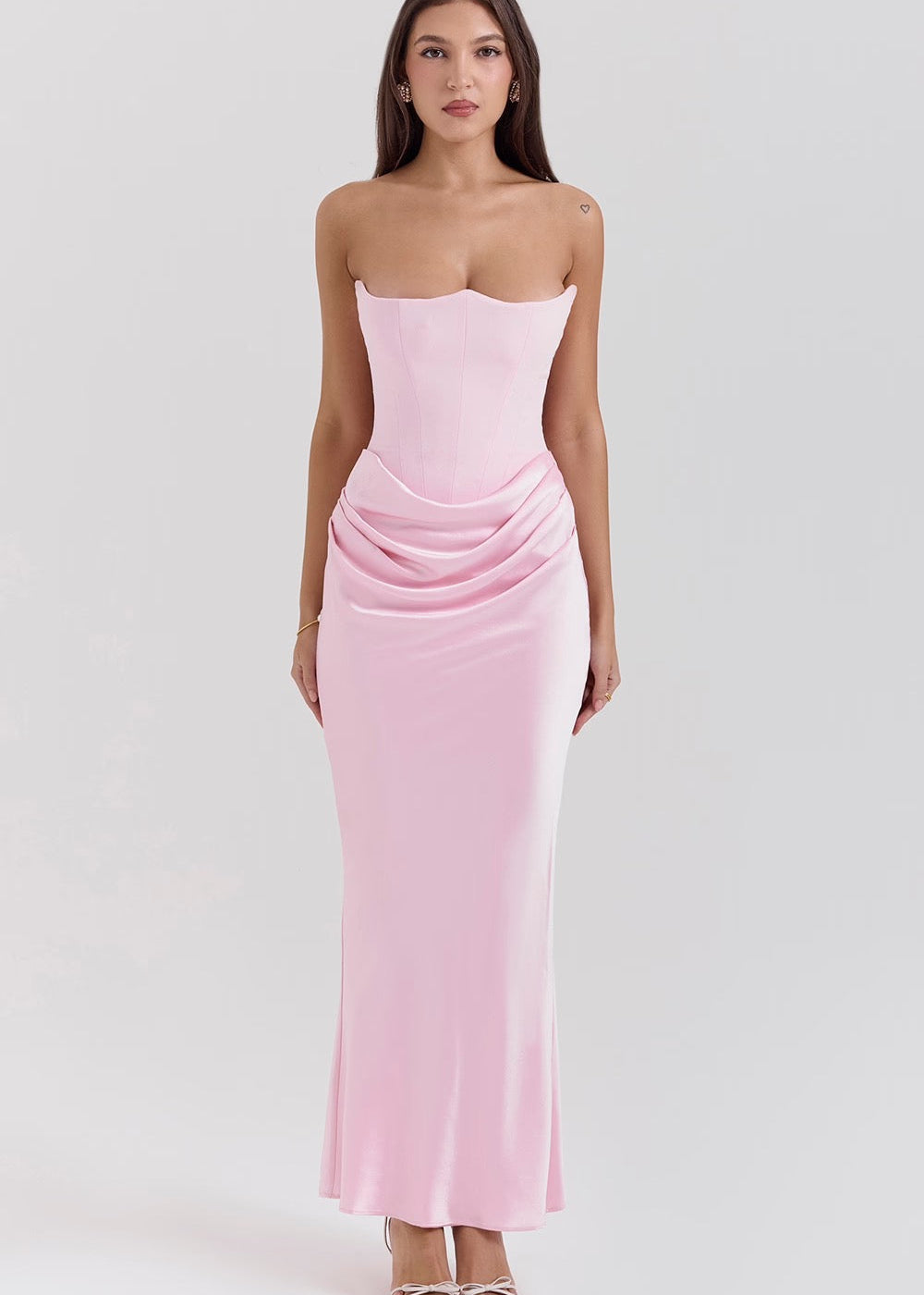 Madalena - Vestido de cetim