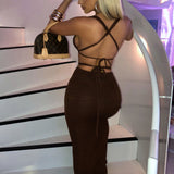 Saia Maxi Alexa - Chocolate