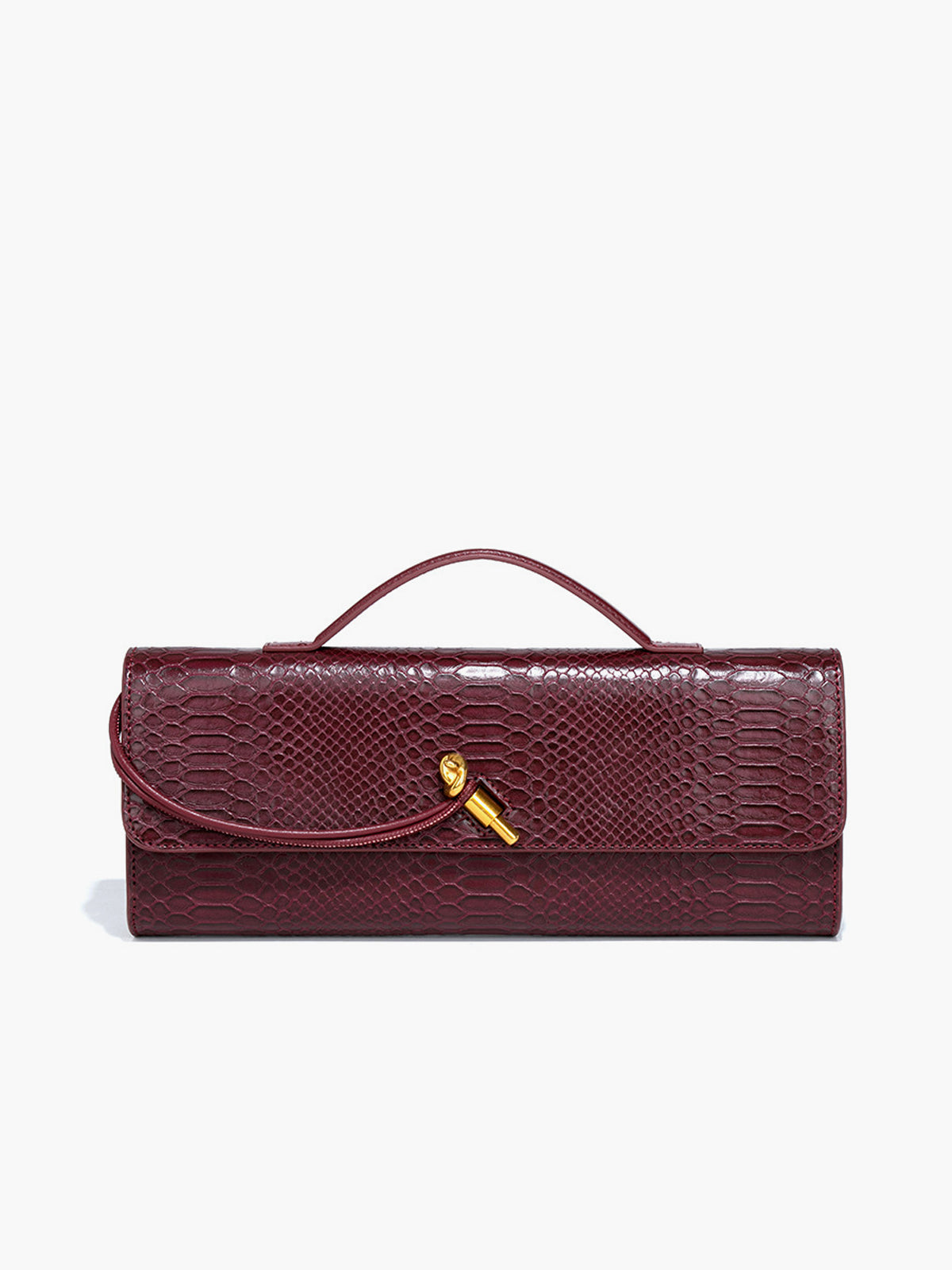 Bolsa de ombro texturizada