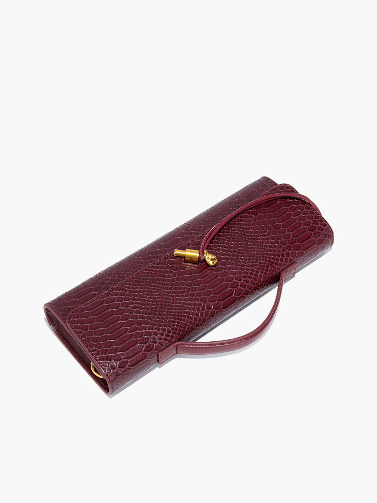 Bolsa de ombro texturizada
