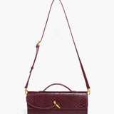 Bolsa de ombro texturizada