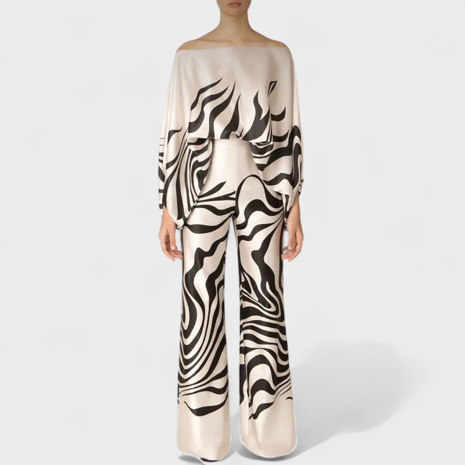 Clotilde - Conjunto Elegante De Duas Peças