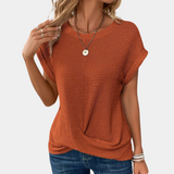 Estella | Camiseta de gola redonda para mulheres