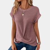 Estella | Camiseta de gola redonda para mulheres