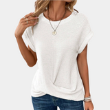 Estella | Camiseta de gola redonda para mulheres