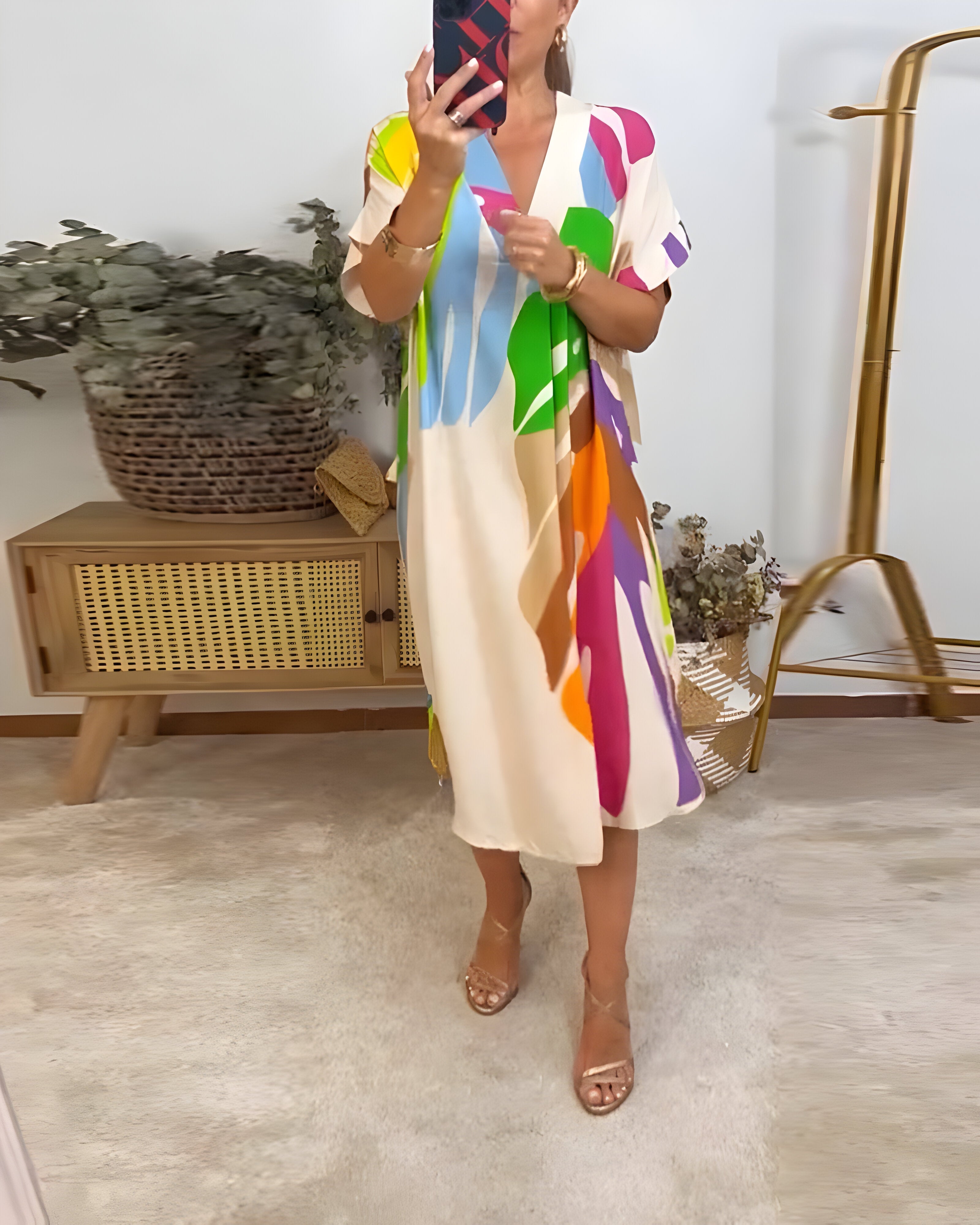 Rosa | Vestido de Verão Arejado